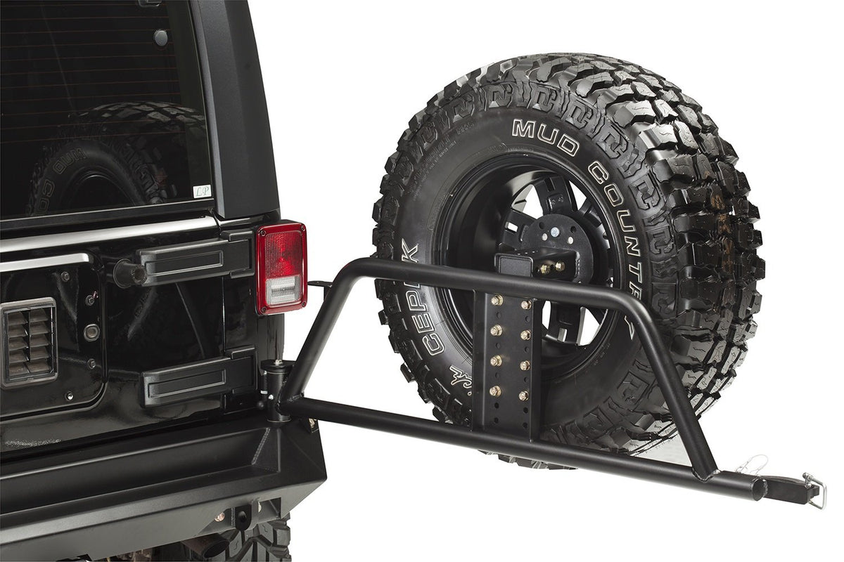 FAB FOURS JP-Y1251T-1 Fab Fours JP-Y1251T-1 Tire Carrier for Jeep TJ/LJ '97-'10