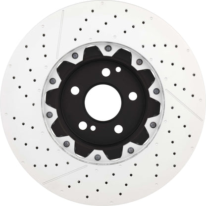 BREMBO 09976423C02 Brembo 09.9764.23 Floating two piece UV Coated vented drilled + Slotted Front Brake Rotor MERCEDES-BENZ OE# A2194210212