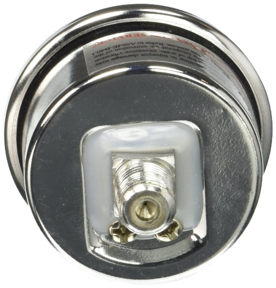 Baldwin Filters PG1326 Pressure Gauge, Width (In.) 1-1/2