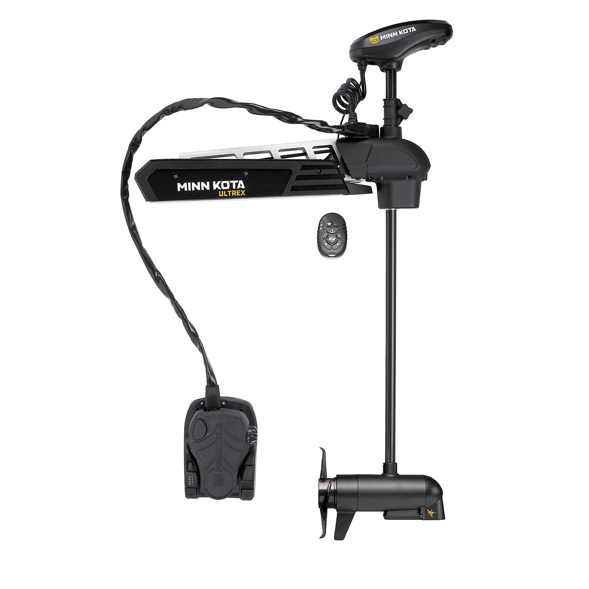 MINN KOTA 1368892 Minn Kota Ultrex Bow-Mount Electric Trolling Motor with MEGA Down Imaging – 80 Lb. Thrust, 45 In. Shaft, Freshwater