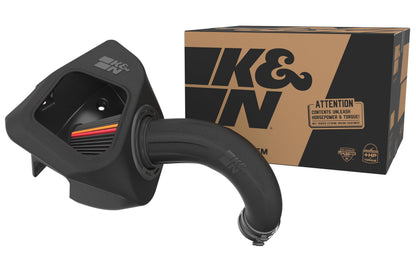 K&N FILTER 50-1578D K&N NextGen Cold Air Intake System: Dry-Flow Cotton Filter: Compatible with 2019-2024 RAM 1500; 50-1578D