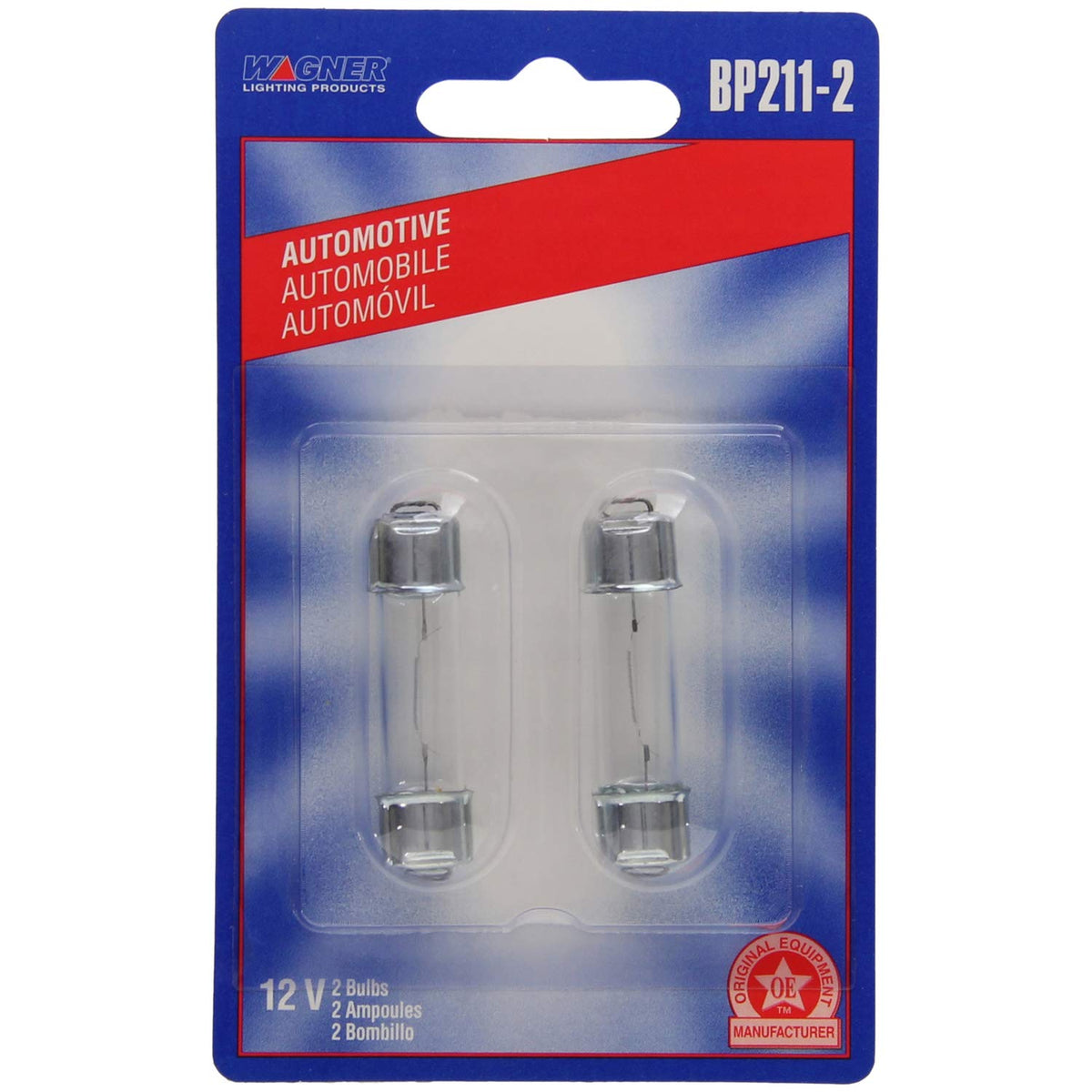 WAGNER BP211-2 Wagner Lighting BP211-2 Multi-Purpose Light Bulb Card of 2