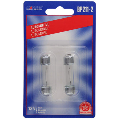 WAGNER BP211-2 Wagner Lighting BP211-2 Multi-Purpose Light Bulb Card of 2
