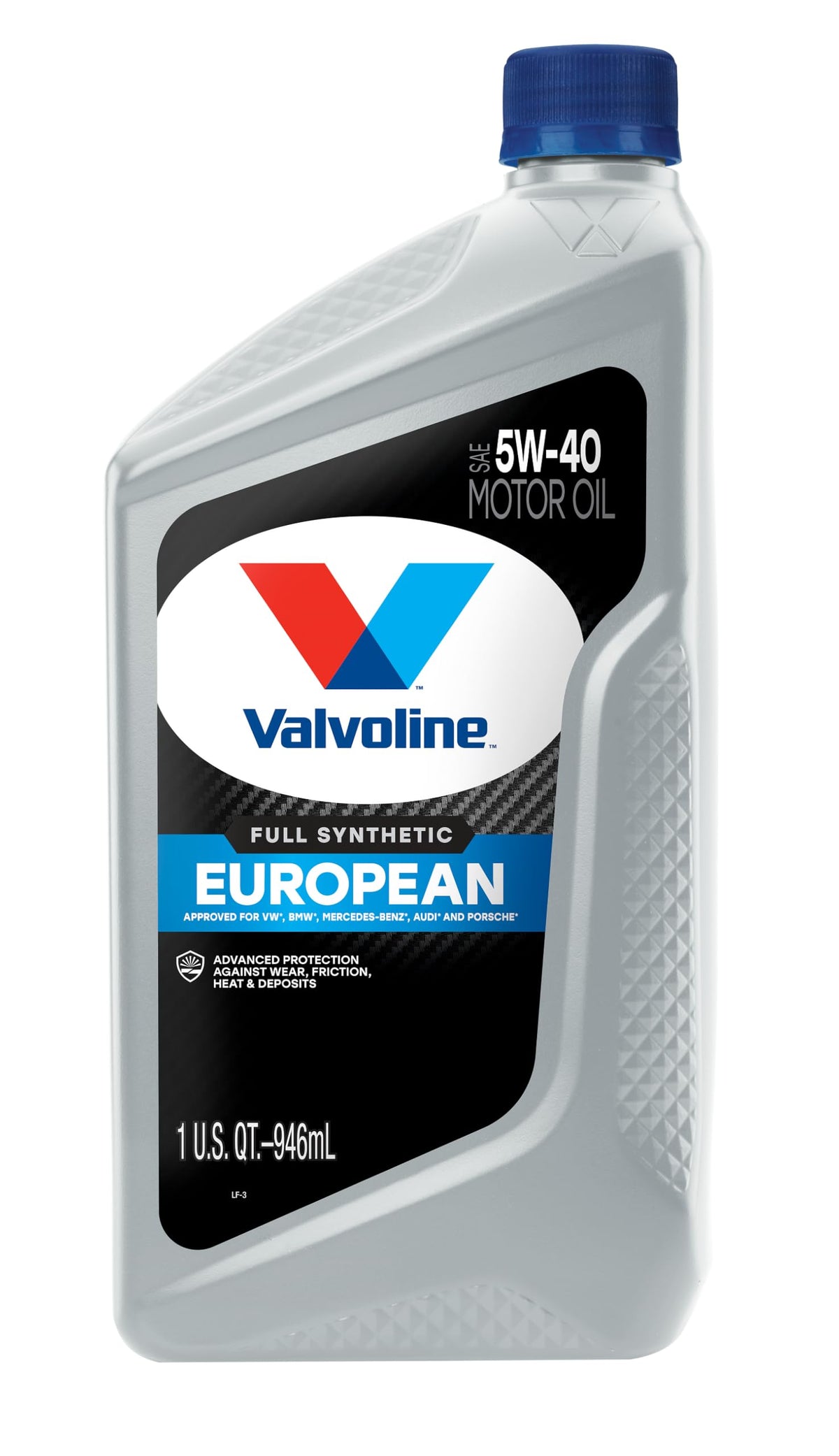 VALVOLINE VV966 Valvoline - VV966-CS 5W-40 MST SynPower Full Synthetic Motor Oil - 1qt (Case of 6) (VV966-6PK)