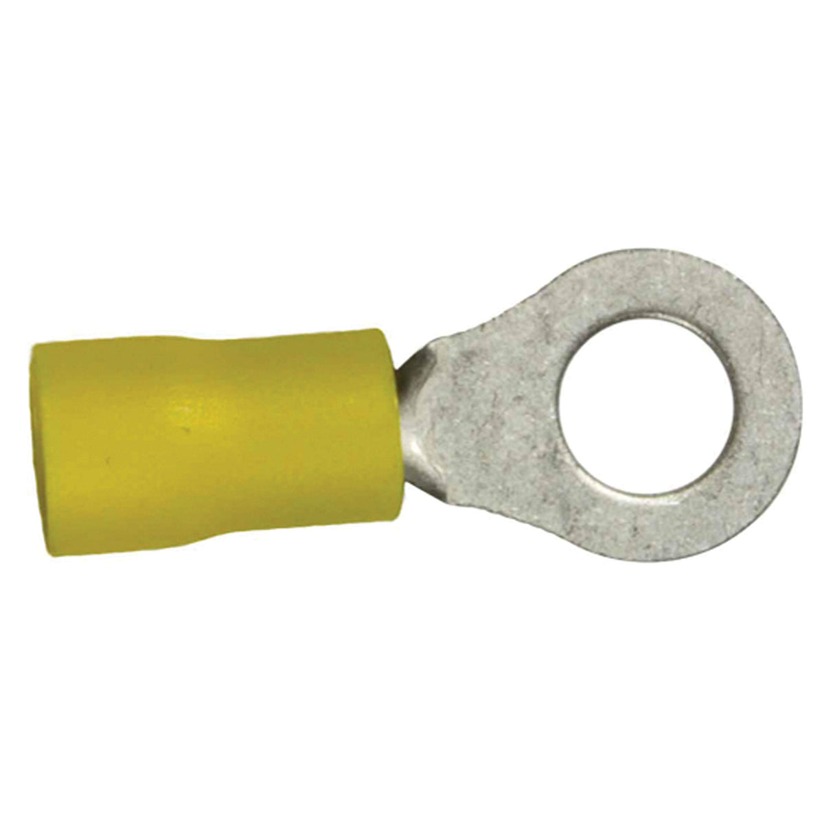 WIRTHCO 80857 WirthCo 80857 Vinyl Insulated Ring Terminals, 12-10 AWG, 1/4 Inch Stud, 600V Max, 25 Pack