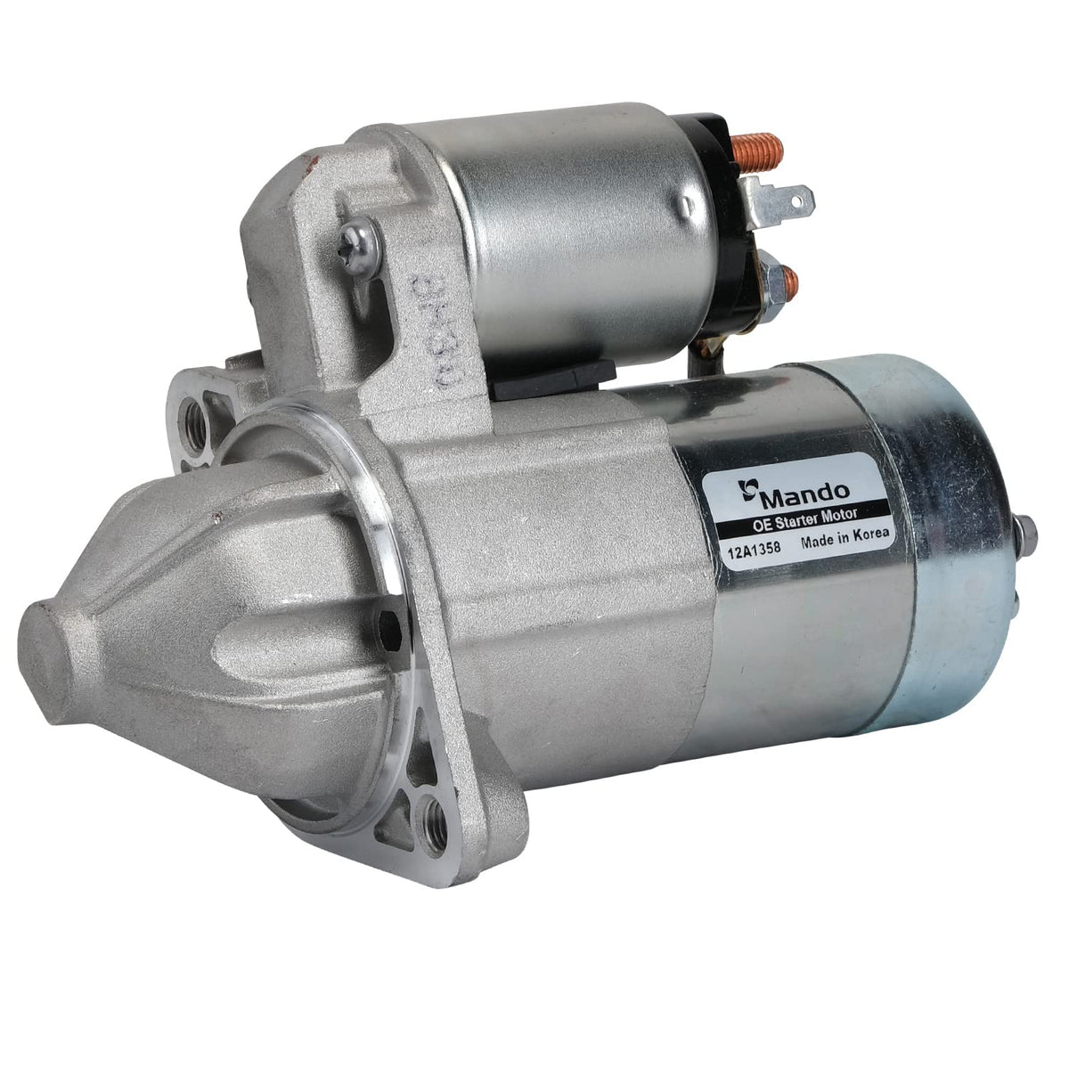 MANDO 12A1358 New Mando 12A1358 Starter Motor Original Equipment
