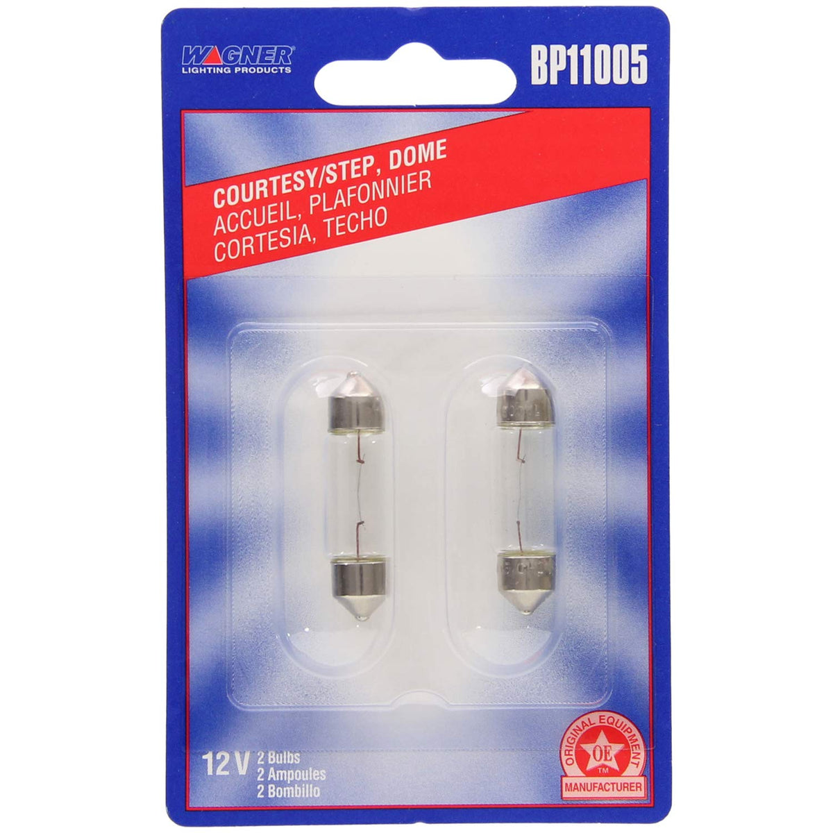 WAGNER BP11005 Wagner Lighting BP11005 Standard Multi-Purpose Light Bulb Card of 2