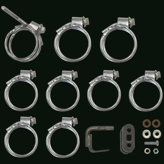 FLOWMASTER 17417 Flowmaster 17417 American Thunder Cat-Back Exhaust Kit 2.5 Inch Aluminized Steel 3 Inch Polished 304 Stainless Steel Tips Compatible with 2004-2008 Ford F-150 Lincoln Mark LT 4.6L 5.4L