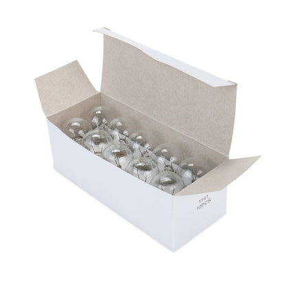 CAMCO 54788 Camco 54788 Replacement 1141 Backup Light Bulbs for Auto, RV, 12.8 Volts and Produce 1.44 Watt, Built To Last 1000 Hours, (10 Pack)