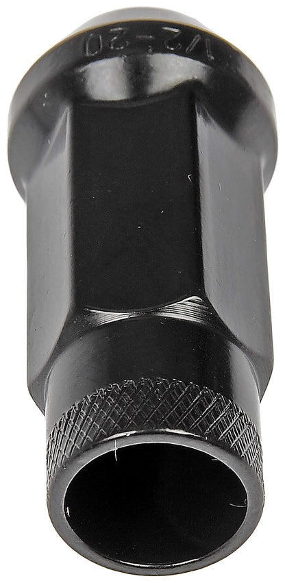 Dorman 713-285A BLACK OPEN END KNURLED WHEEL NUTS