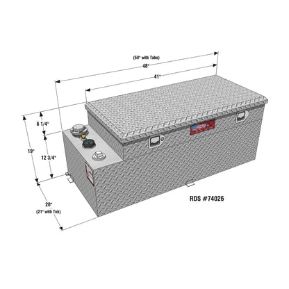 RDS MFG INC 74026PC RDS MFG - 74026PC INC Transfer Tool and Fuel, 50 Gal
