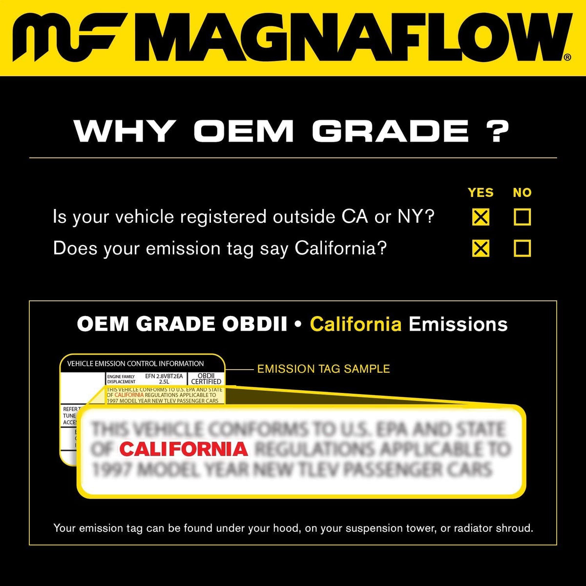 MAGNAFLOW 51356 MagnaFlow Universal Catalytic Converter 51356 (Federal/EPA Compliant)
