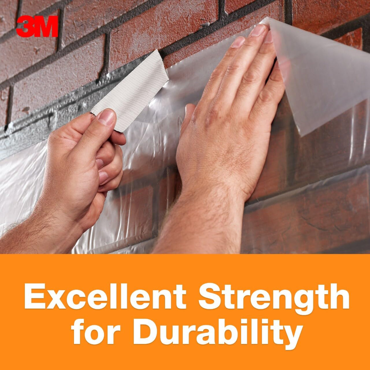 3M 98005 3M Pro Strength Duct Tape 1.88 in x 60 yd, 1260-C, 1 Roll