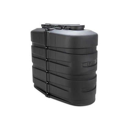 CAMCO 50512 Camco Double Propane Tank Cover for RV and Camper, 30 lb, Black, 50512