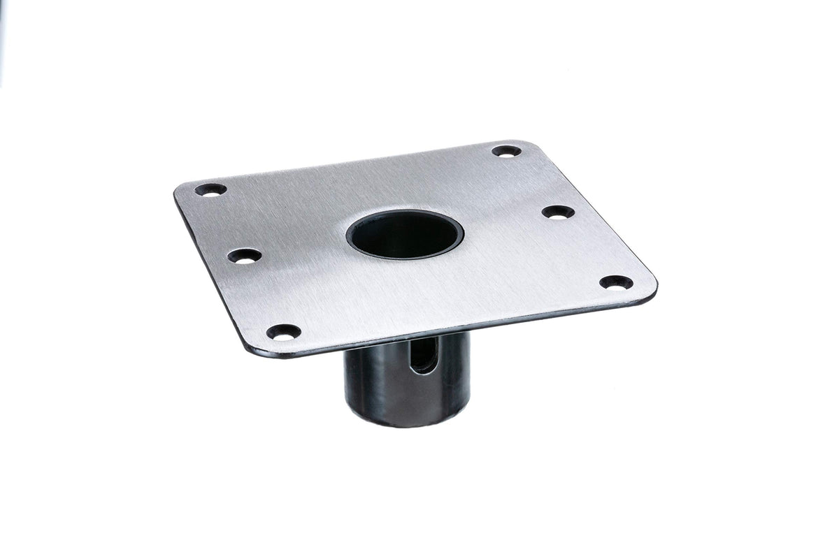 attwood 69773 Attwood Swivl-Eze Snap-Lock Seat Base Plate 1.77" Series Stainless Steel 7x7
