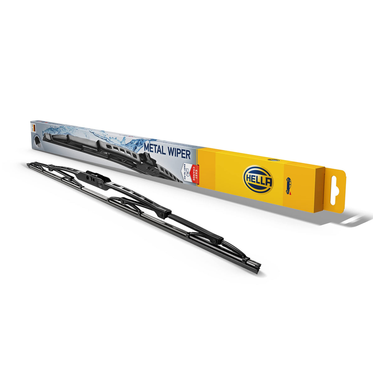 HELLA 858083821 Hella OE Quality 19 inch/21 Inch All Seasons Streak-Free Rubber Standard Wiper Blade (2 Blades) fit select Fiat Honda Hyundai Infiniti Kia Mazda Nissan Subaru Toyota Volkswagen / 9XW398114019/21