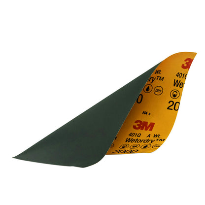 3M 32044 3M Wetordry Sandpaper, 32044, 2000 Grit, 9 inch x 11 inch, 5 Sheets Per Pack