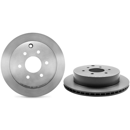 BREMBO 09D27210C02 Brembo 09.D272.10 UV Coated vented Front Brake Rotor DODGE/RAM OE# 52122182AB