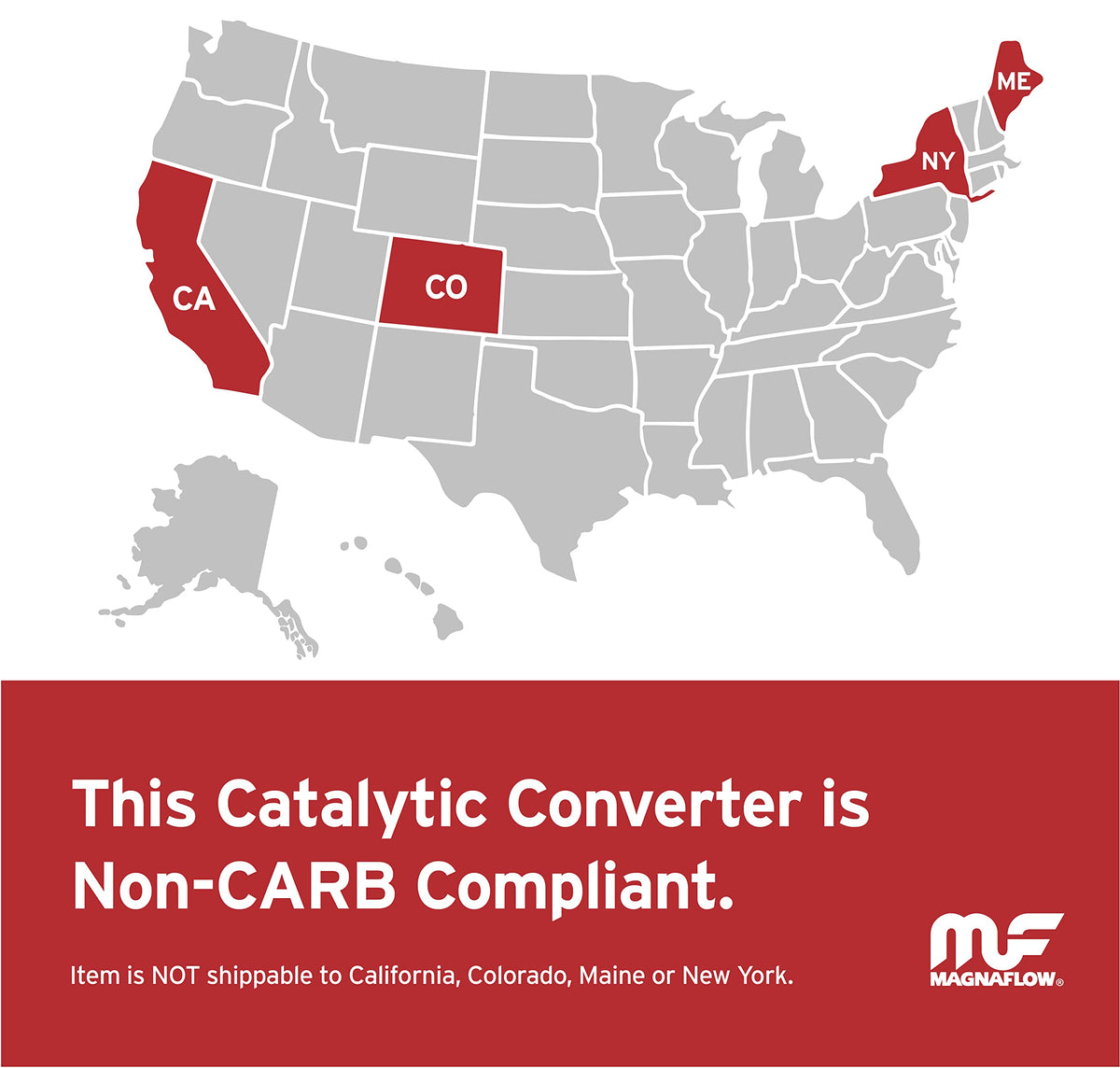 MagnaFlow Exhaust Products 51306 MagnaFlow Universal Catalytic Converter 51306 (Federal/EPA Compliant)