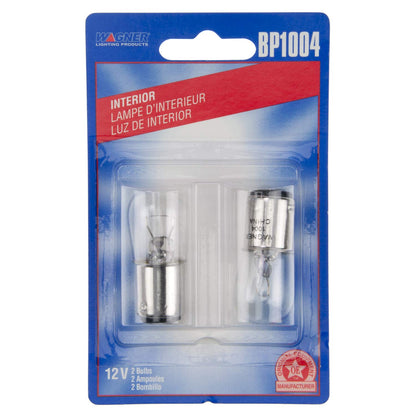 WAGNER BP1004 Wagner Lighting BP1004 Standard Multi-Purpose Light Bulb Card of 2