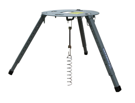 WINEGARD TR-1518 Winegard-11773 TR-1518 Satellite Tripod Mount (Compatible with Carryout, Pathway and Playmaker RV Satellite Antennas) - Adjustable Height, Gray