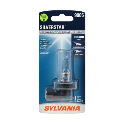 SYLVANIA 9005ST.BP SYLVANIA 9005 SilverStar Halogen Headlight Bulb, High or Low Beam, 1 Bulb