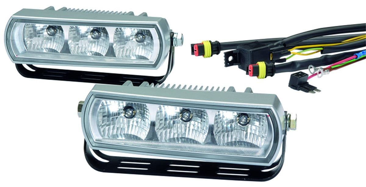 HELLA 009496801 Hella 009496801 Lamp Kit Drl 9496 Oblg 3 Led 9-33V