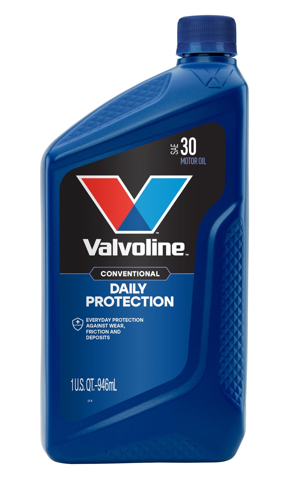 VALVOLINE 797978 Valvoline Daily Protection SAE 30 Conventional Motor Oil 1 QT, Case of 6