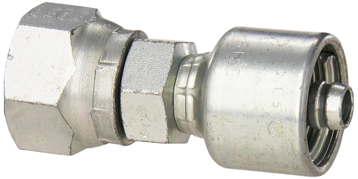 Gates G25111-0608 MegaCrimp Couplings, Female Pipe Swivel, Zinc