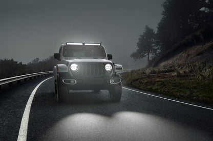 HELLA 358197411 Hella Black Magic Tough 30 Inch Double Row LED Lightbar- Performance High Beam Off-Road Light for Pickup Trucks, ATV, SUV, 4x4, Jeep, Tractors / 358197411