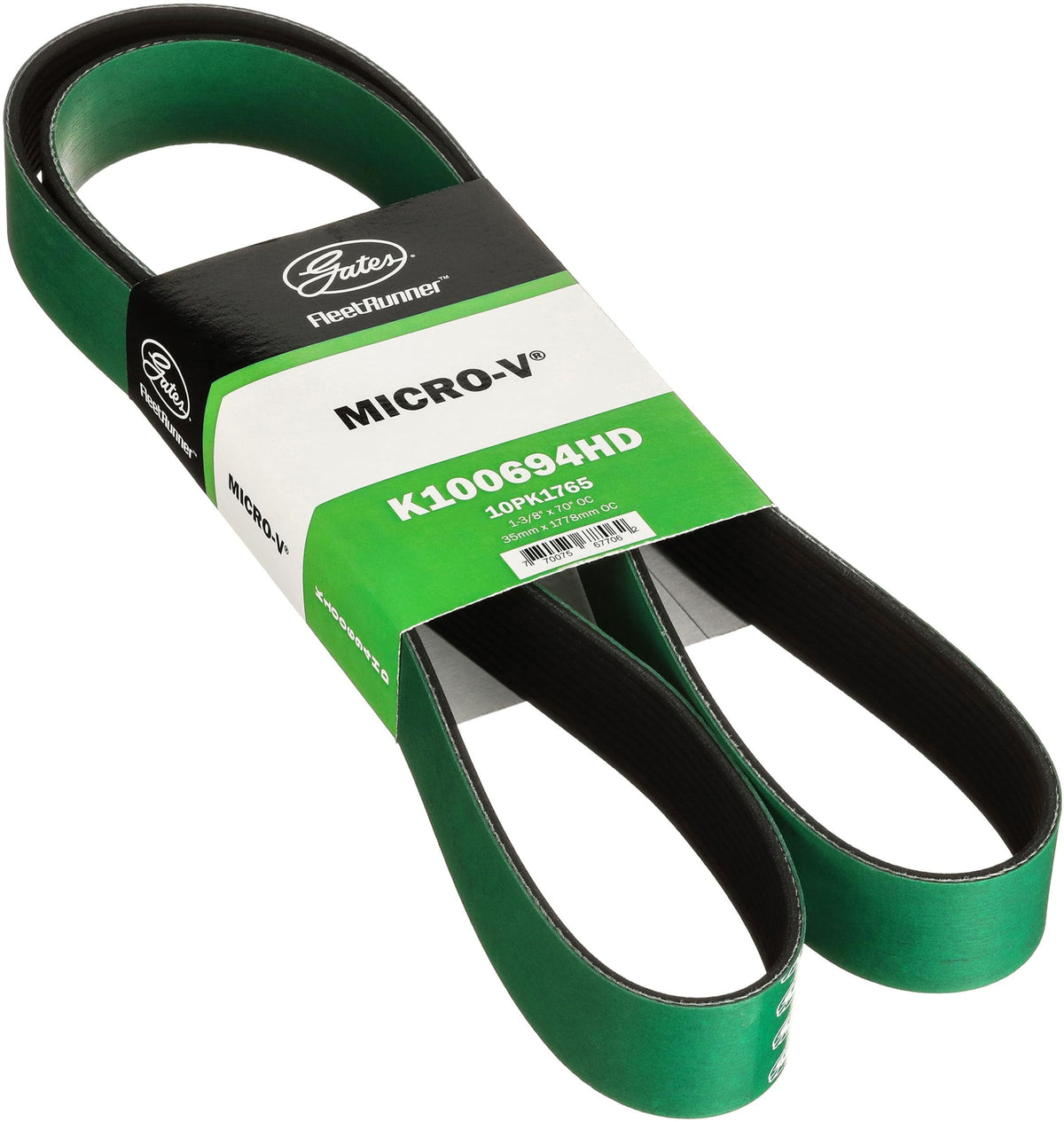 Gates K100694HD Genuine FleetRunner Micro-V Serpentine Drive