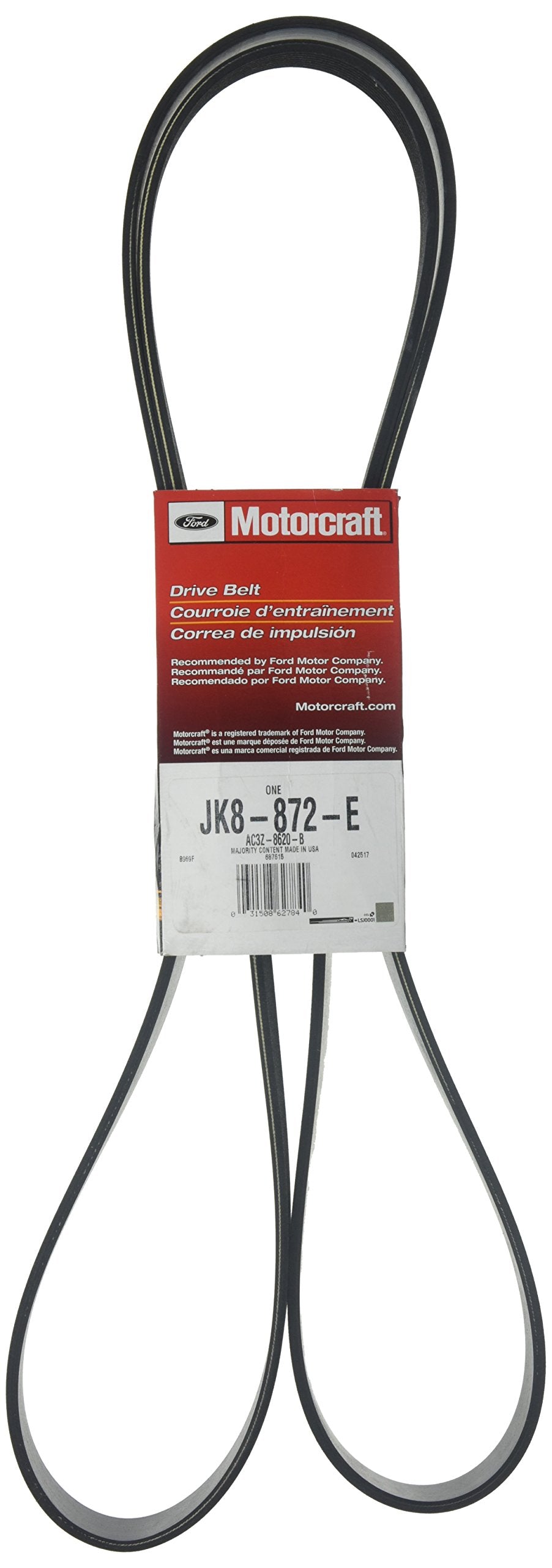 Motorcraft JK8872E V-Belt (P