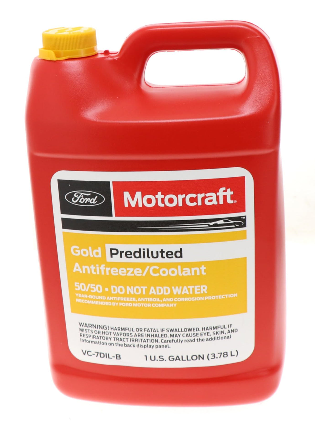 Motorcraft VC7DILB GOLD 50/50 DILUTED ANTI FREEZE GAL