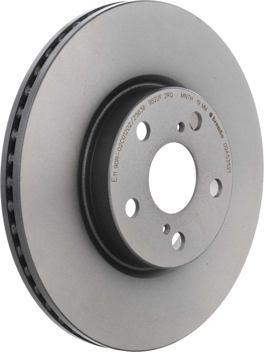 BREMBO 09A53521C02 Brembo 09.A535.21 UV Coated vented Front Brake Rotor SUBARU/TOYOTA OE# 4351212710