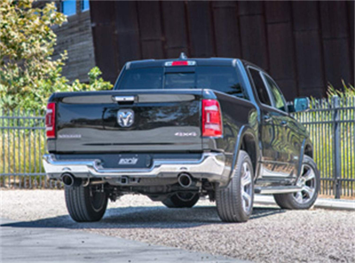 BORLA 60667 BORLA 60667 Resonator for '19-'24 Ram 1500 5.7L (incl. e-Torque) AT 2&4WD (Ext.) Cab 6' 4" Bed/Crew Cab 5' 7" Bed/Crew Cab 6' 4" Bed W/BORLA System. Incl. Rebel & G/T. Does NOT Fit Comp. Or O.E. Sys