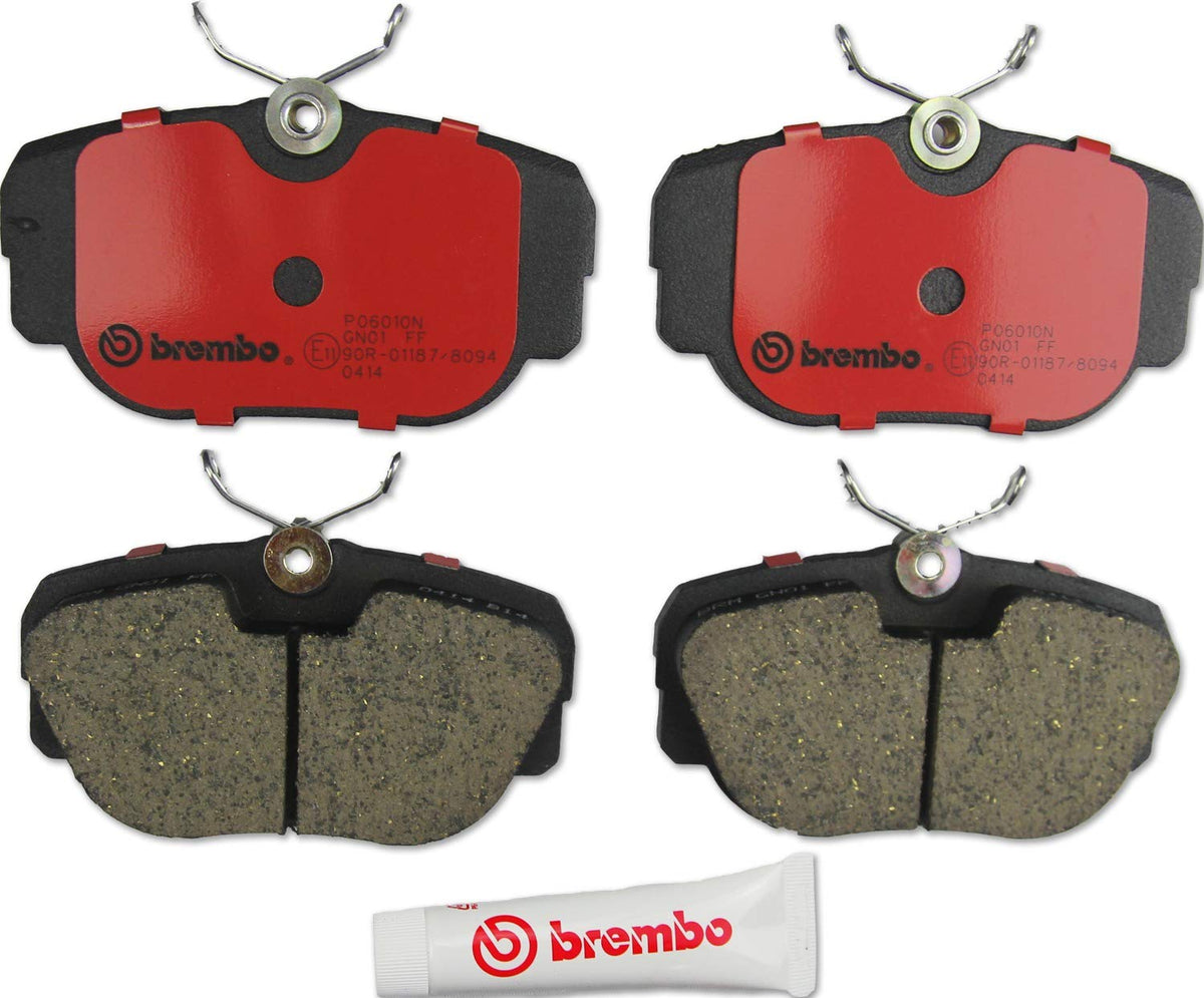 BREMBO P06010N Brembo P06010N Premium Ceramic Front Disc Brake Pad Set BMW OE# 34111161347