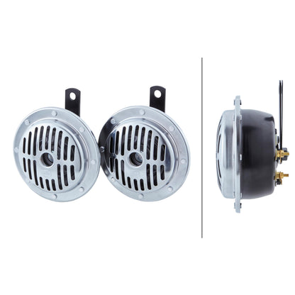 Hella 004811091 DISC HORN AVANT TONE 12V 280HZ/380HZ SET S130