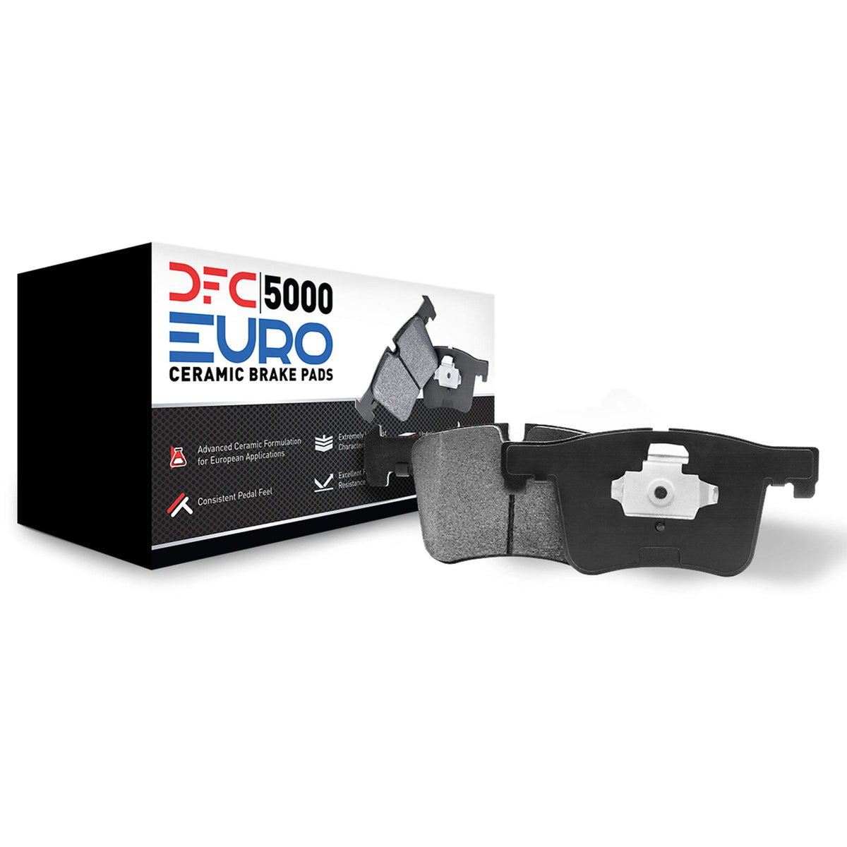 Dynamic Friction 1600-1989-10 DFC Rear 5000 Euro Ceramic Brake Pads