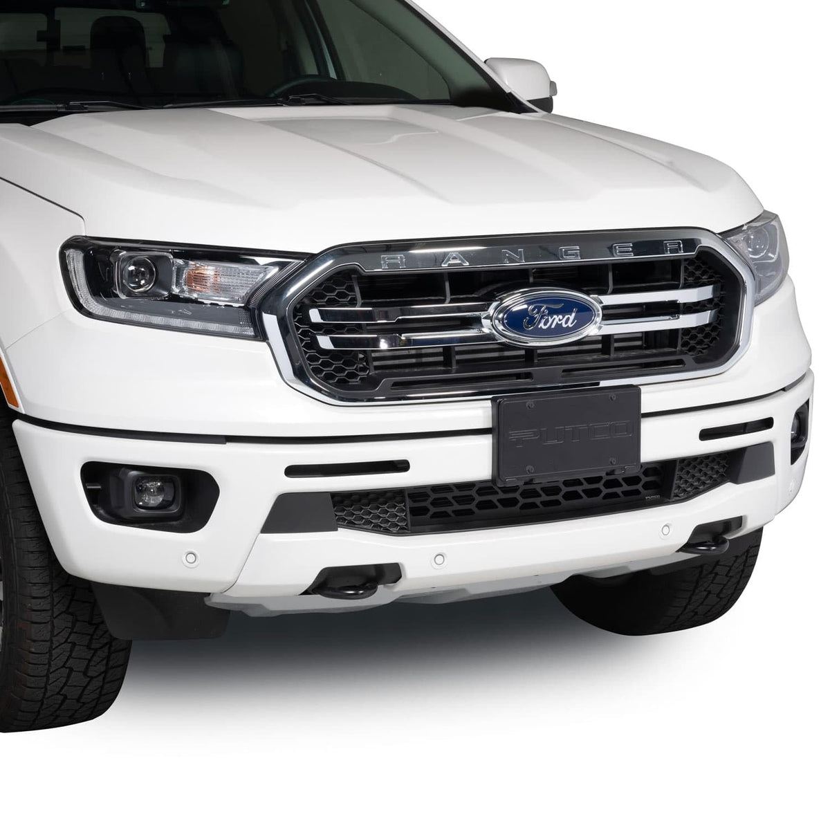 Putco 87164 Putco 87164 2019-2022 Ford Ranger w/adaptive cruise - Hex Style - Black