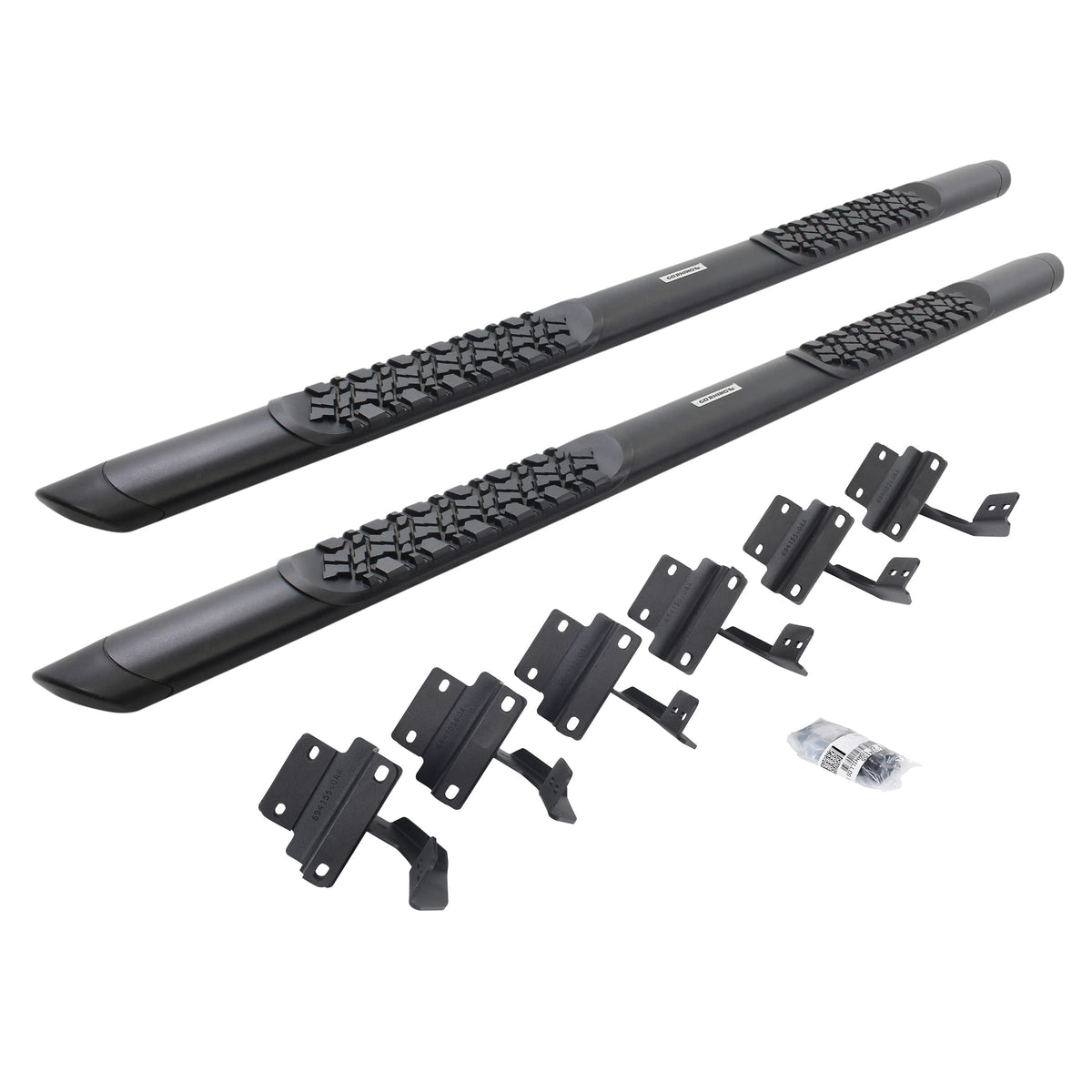 GO RHINO V3415587T RealTruck V-Series V3 5" Side Steps & Mounting Brackets | V3415587T | Fits 2015-2026 Ford F-150 Super Crew Pickup
