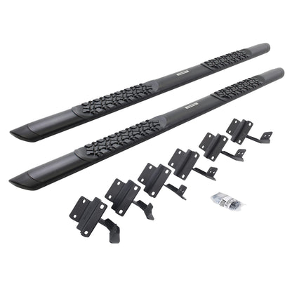 GO RHINO V3415587T RealTruck V-Series V3 5" Side Steps & Mounting Brackets | V3415587T | Fits 2015-2026 Ford F-150 Super Crew Pickup