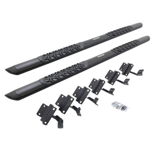 GO RHINO V3415587T RealTruck V-Series V3 5" Side Steps & Mounting Brackets | V3415587T | Fits 2015-2026 Ford F-150 Super Crew Pickup