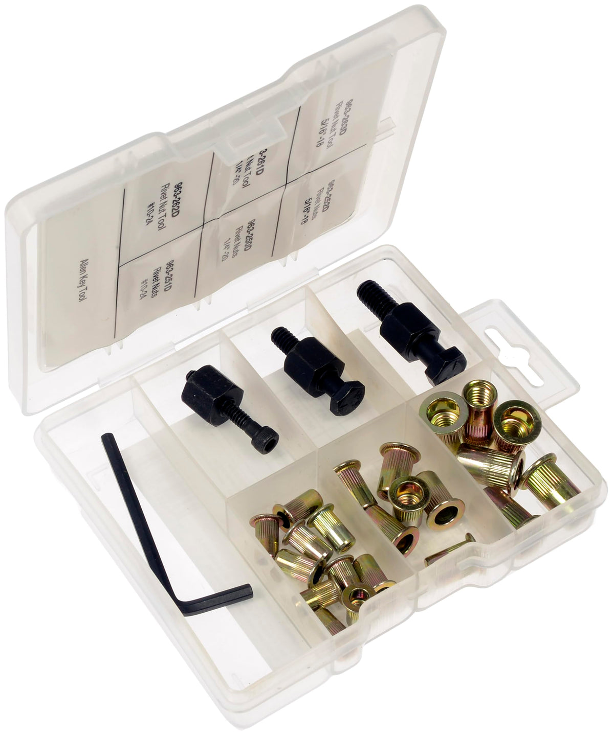 Dorman 963-997 Rivet Nuts and Hand Tool Kit