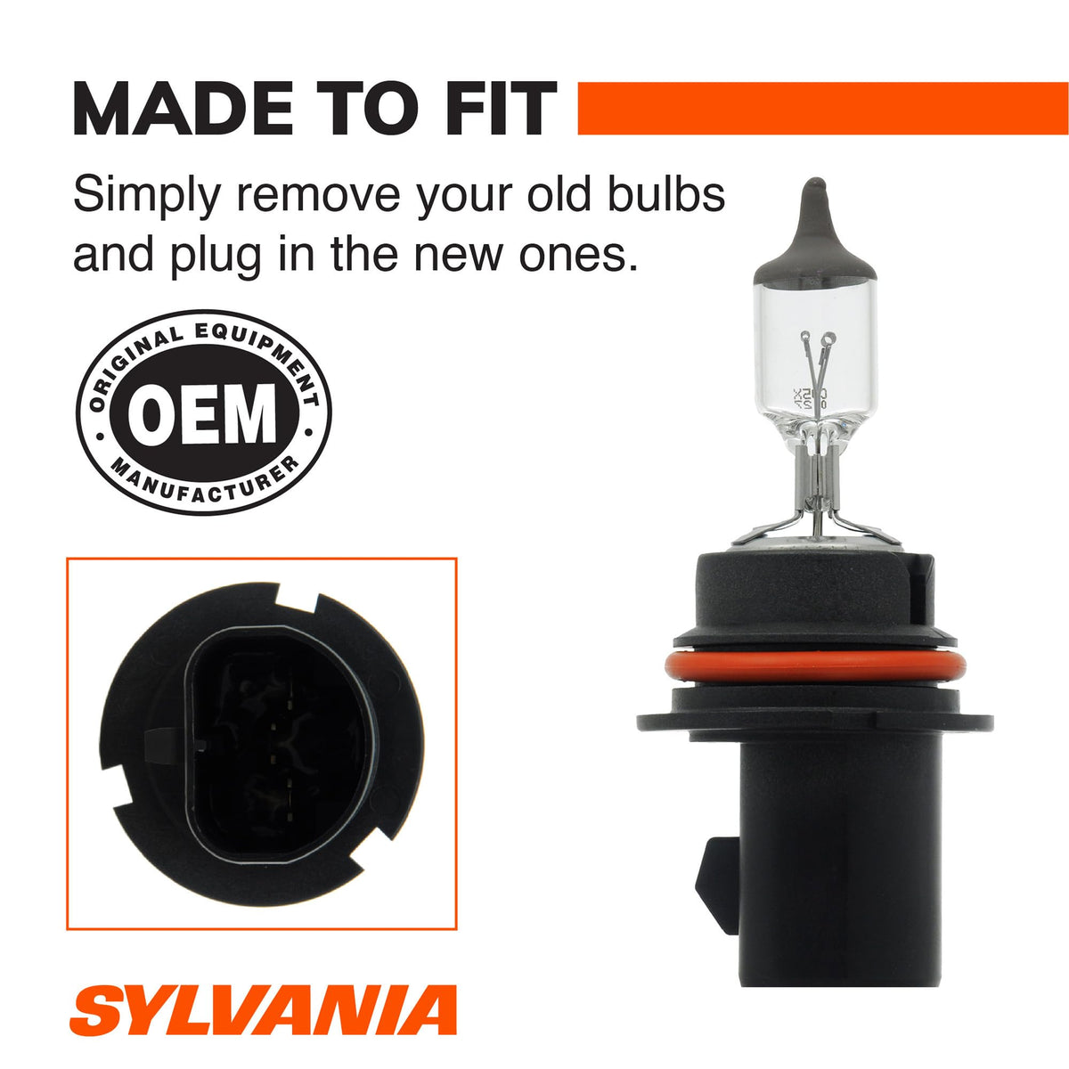 SYLVANIA 9004XV.BP SYLVANIA 9004 XtraVision Halogen Headlight Bulb, High or Low Beam, 1 Bulb