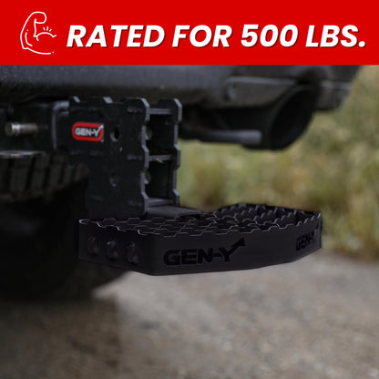 GEN-Y HITCH GH-030 GEN-Y Hitch GH-030 2" Shank Heavy-Duty 500lb Serrated Hitch Step