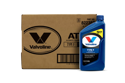 VALVOLINE 822387 Valvoline Type F (ATF) Automatic Transmission Fluid 1 QT, Case of 6