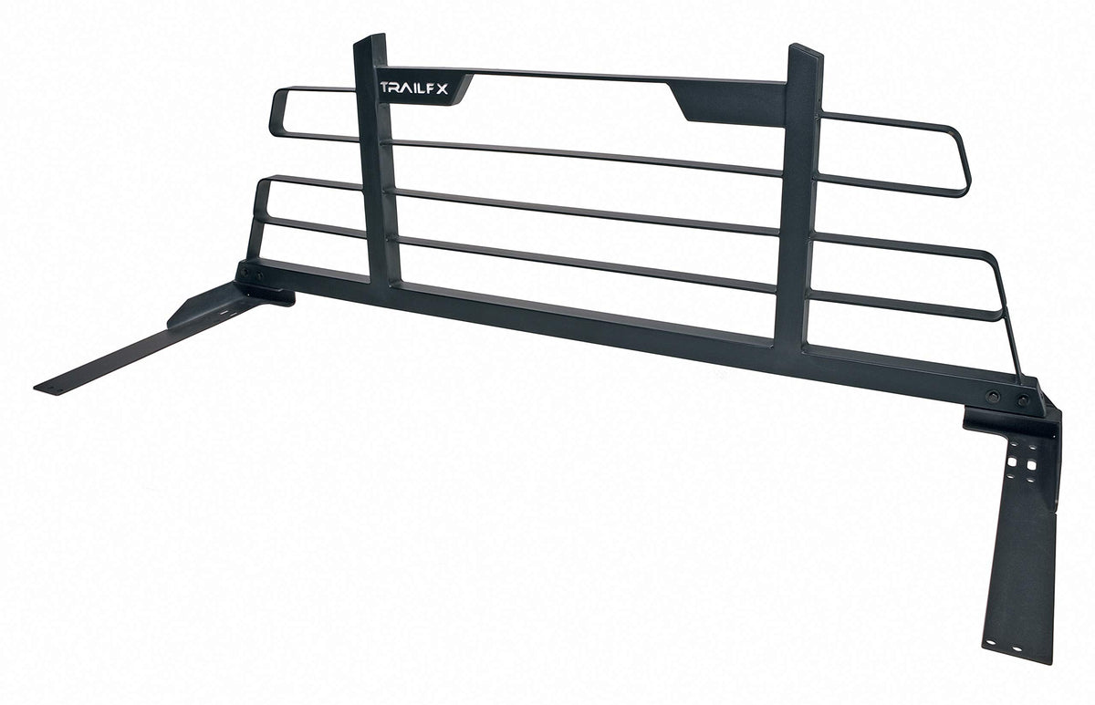 TRAILFX HR002B TrailFX Headache Rack Fits Dodge Ram 1500 2002-2024 Titanium Black Powder Coated Steel Frame with Mounting Kit Fits Cross Bed Tool Boxes TrailFX HR002B