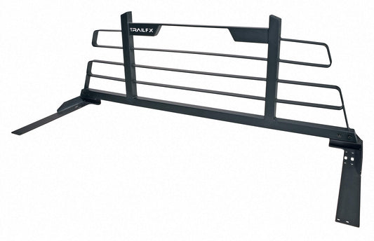 TRAILFX HR002B TrailFX Headache Rack Fits Dodge Ram 1500 2002-2024 Titanium Black Powder Coated Steel Frame with Mounting Kit Fits Cross Bed Tool Boxes TrailFX HR002B