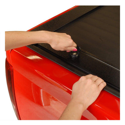 PACE EDWARDS FMCA27A58 Pace Edwards FMCA27A58 Pace Edwards Full-Metal™ Jackrabbit® Retractable Tonneau Cover Fits Chevrolet Silverado 1500 , Black