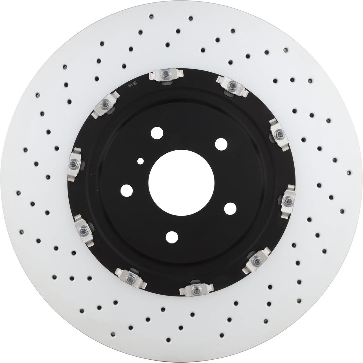 BREMBO 09A18713C02 Brembo 09.A187.13 Floating two piece UV Coated Pillar Vented drilled Front Brake Rotor NISSAN OE# 40206JF20A